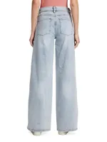 Trish Mid-Rise Stretch Baggy Jeans