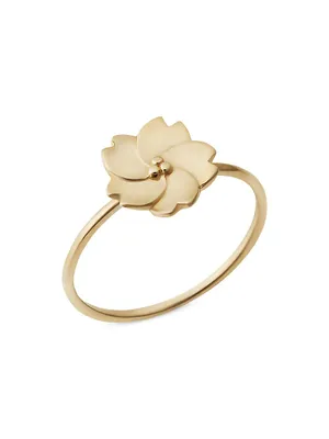 14K Yellow Gold Fresh Bouquet Ring