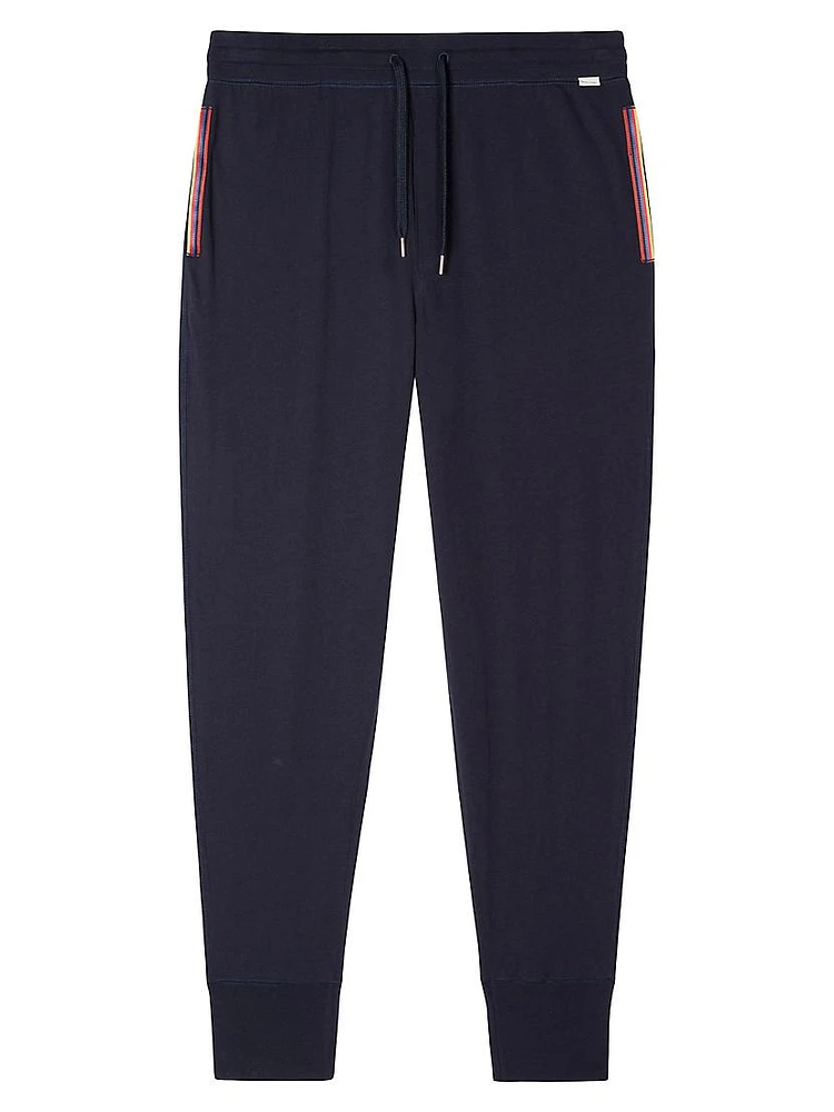 Striped Jersey Sweatpants