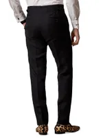 Linen Tuxedo Pants