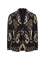 Ikat Kent Jacquard Jacket