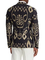 Ikat Kent Jacquard Jacket