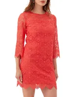 Atlantic Lace Minidress