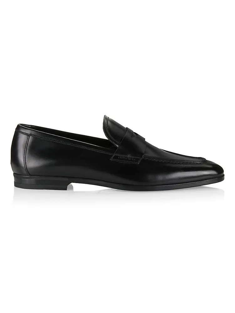 Leather Penny Loafers