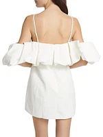 Puffed Off-The-Shoulder Minidress