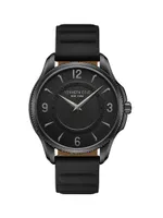 Classic Black Stainless Steel Bracelet Watch/42MM