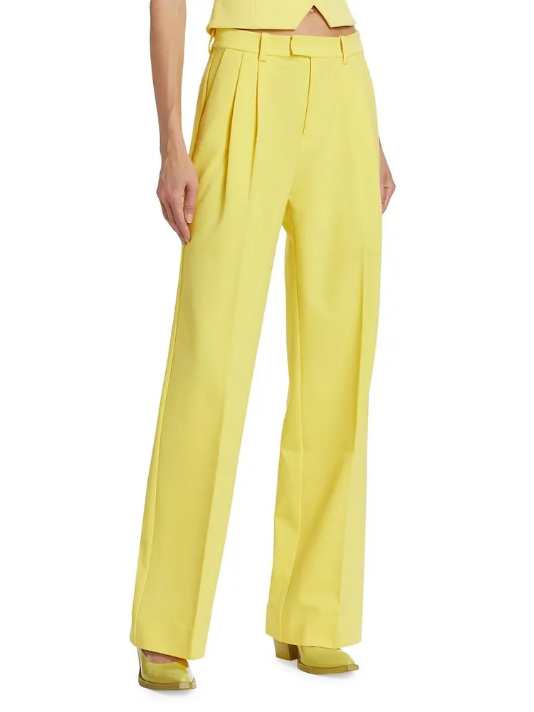 Agnes Tailored Wide-Leg Pants