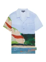 Vilebrequin x Highsnobiety Printed Charli Linen Camp Shirt