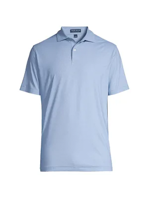 Crown Crafted Van Alen Geo Performance Polo Shirt