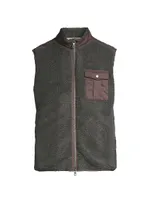 Crown Autumn Pile Fleece Vest