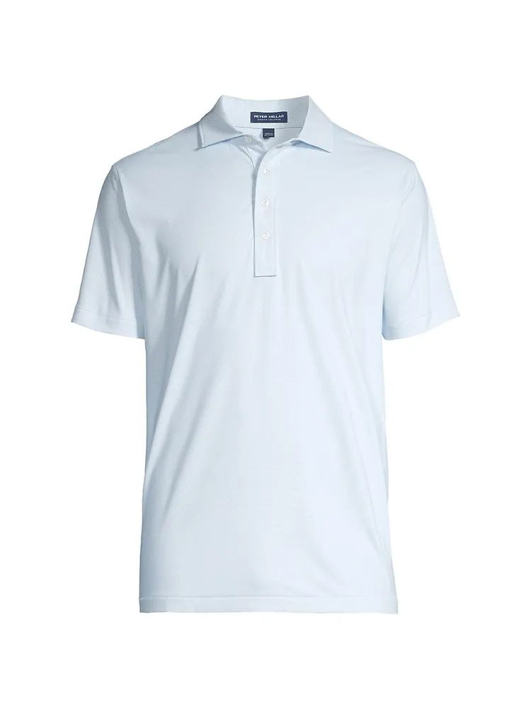 Crown Crafted Regent Geo Performance Polo Shirt