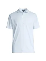 Crown Crafted Regent Geo Performance Polo Shirt