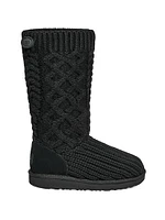 Baby's, Little Girl's & Braided Knit Tall Boots