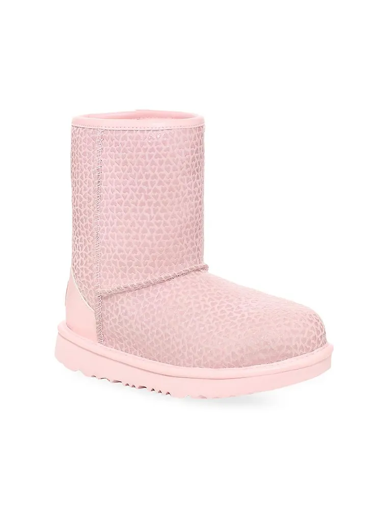 Little Girl's & Classic Gel Hearts Boots