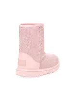 Little Girl's & Classic Gel Hearts Boots