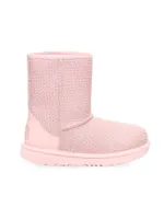 Little Girl's & Classic Gel Hearts Boots