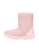 Little Girl's & Classic Gel Hearts Boots