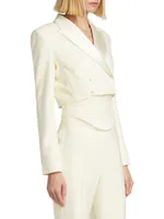 Ford Crop Tuxedo Jacket