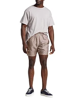 Tile Silk Shorts