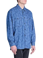 Bhelyn Tonal Geometric Shirt