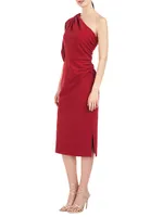 Brea One-Shoulder Midi-Dress