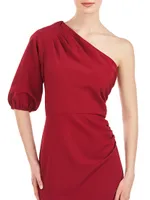 Brea One-Shoulder Midi-Dress