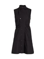 Satina Mini Shirtdress