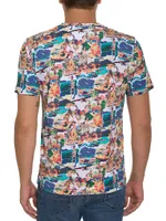 Hawaiian Summer Graphic T-Shirt