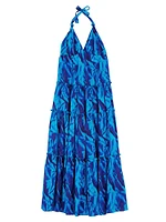 Les Draps Halter Cover-Up Dress