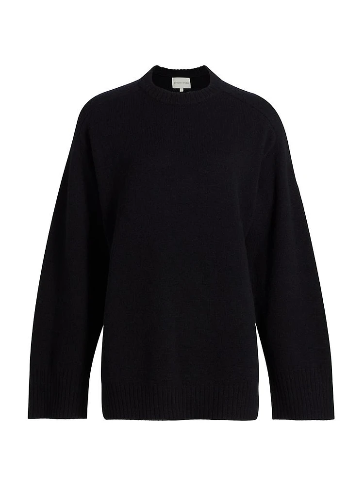 Safi Wool-Cashmere Blend Sweater