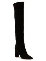 Piper 85MM Suede Over-The-Knee Boots