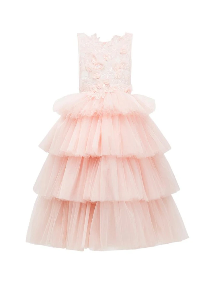 Little Girl's & Girl's Camellia Dress