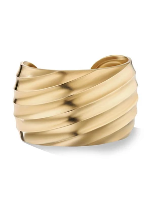 Cable Edge Bracelet 18K Yellow Gold