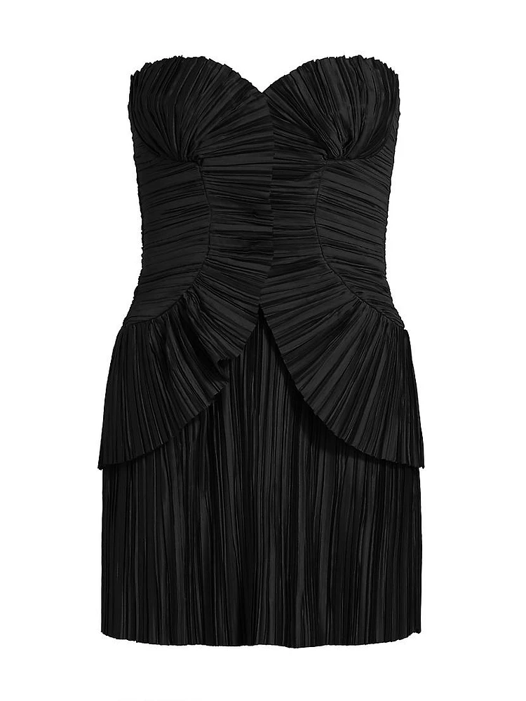 Charlique Pleated Minidress