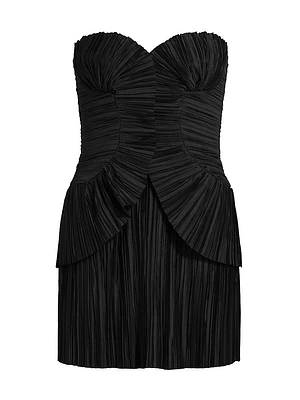 Charlique Pleated Minidress