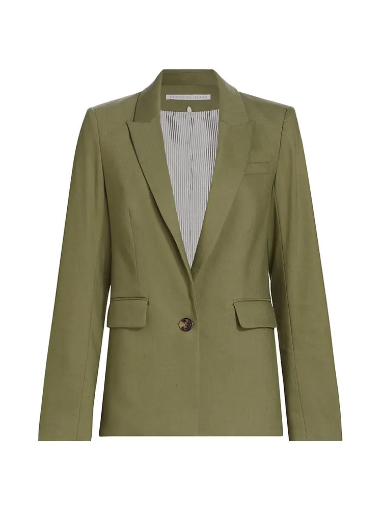 Sevi Linen-Blend Blazer