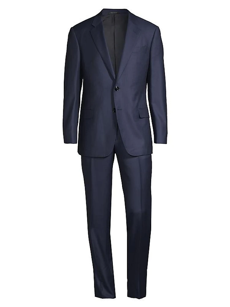 Nailhead Wool Suit