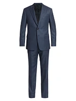 Wool Single-Breasted Suit