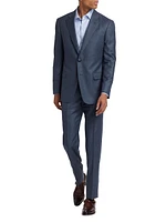 Wool Single-Breasted Suit