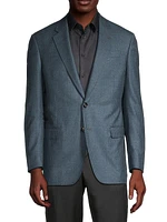 Check Wool-Cashmere Sport Coat