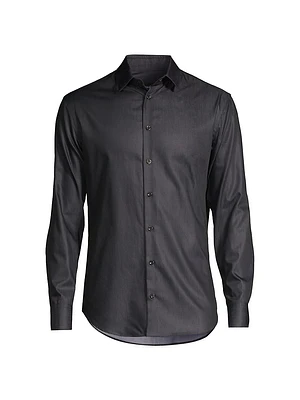 Silky Denim Sport Shirt