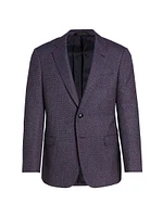 Colorful Wool-Cashmere Sportcoat