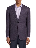 Colorful Wool-Cashmere Sportcoat