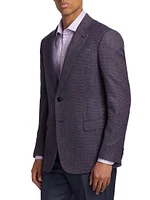 Colorful Wool-Cashmere Sportcoat