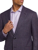 Colorful Wool-Cashmere Sportcoat