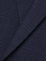 Textured Wool-Blend Sport Coat