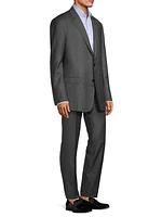 Glen Plaid Wool-Blend Suit