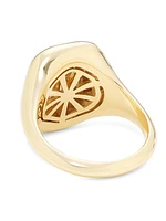 14K Yellow Gold & 0.89 TCW Natural Diamond Ring