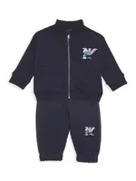 Baby Boy's Logo Smurf Jogger Sweatpants