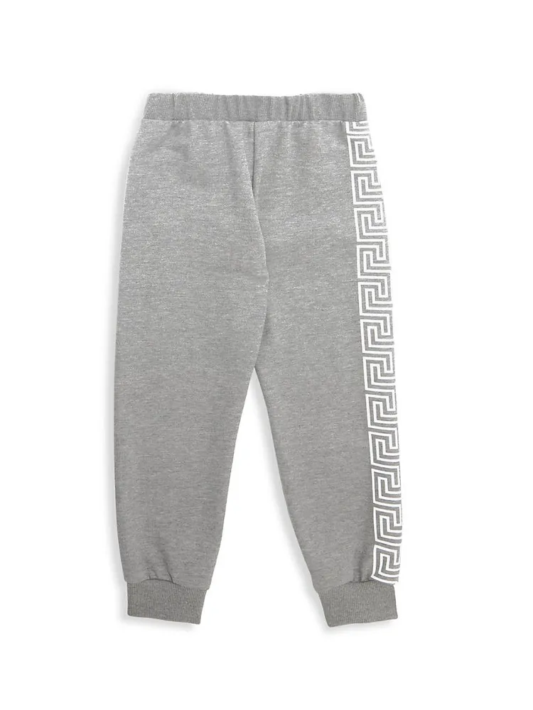 Little Boy's & Greca Print Joggers